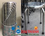 Ghế inox 304, ghế inox tựa lưng, ghế inox xếp, ghế inox cao