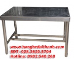 Bàn inox dành cho nhà ăn, nhà hàng, khu công nghiệp, gia đình