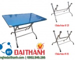 Bàn inox chữ nhật, bàn ăn inox chữ nhật, bàn inox giá rẻ